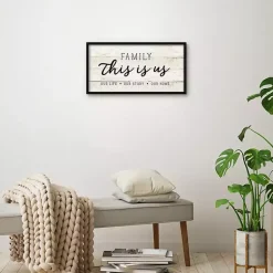 Kirklands Home This Is Us Wooden Wall Plaque Tan Hot