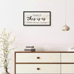 Kirklands Home This Is Us Wooden Wall Plaque Tan Hot