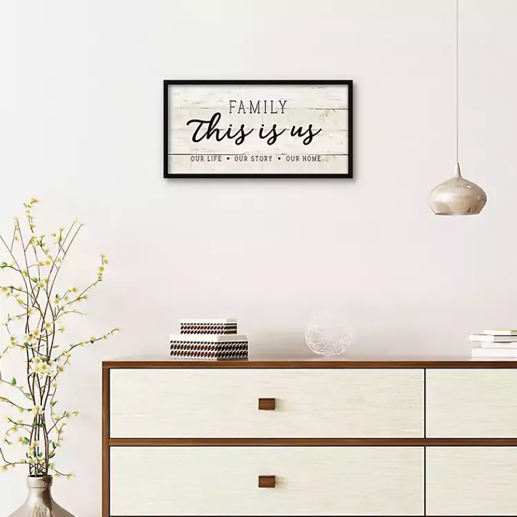 Kirklands Home This Is Us Wooden Wall Plaque Tan Hot