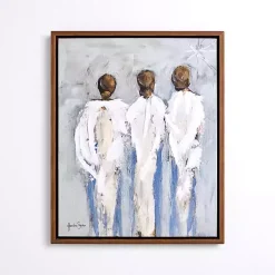 Kirklands Home Three Angels Framed Canvas Art Print Best