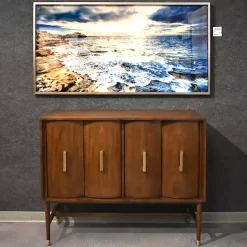 Kirklands Home Tidal Motion Framed Tempered Glass Print Sale