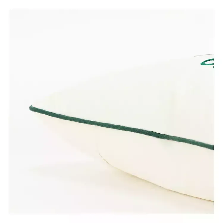 Christmas Pillows>Kirklands Home Tis the Reason Christmas Throw Pillow Green