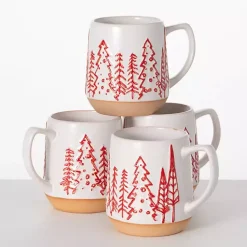 Christmas Dining & Entertaining>Kirklands Home Tis the Season Christmas Mugs, Set of 4