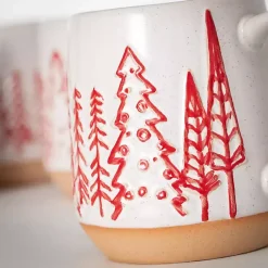 Christmas Dining & Entertaining>Kirklands Home Tis the Season Christmas Mugs, Set of 4