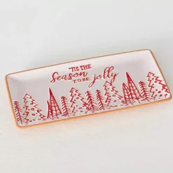 Christmas Dining & Entertaining>Kirklands Home Tis the Season Christmas Serving Platter