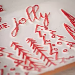 Christmas Dining & Entertaining>Kirklands Home Tis the Season Christmas Serving Platter