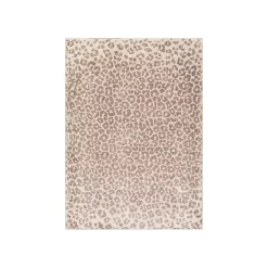 Kirklands Home Toasted Brown Cheetah Print Area Rug, 7x10 Hot