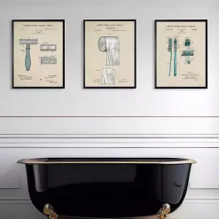 Kirklands Home Toilet Paper Framed Art Print New