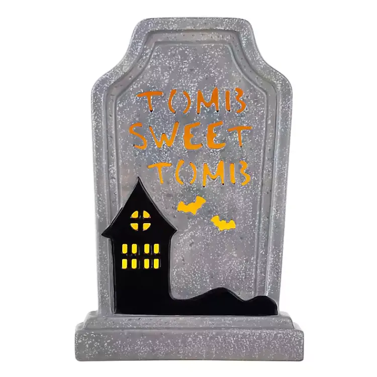Halloween>Kirklands Home Tomb Sweet Tomb LED Decoration