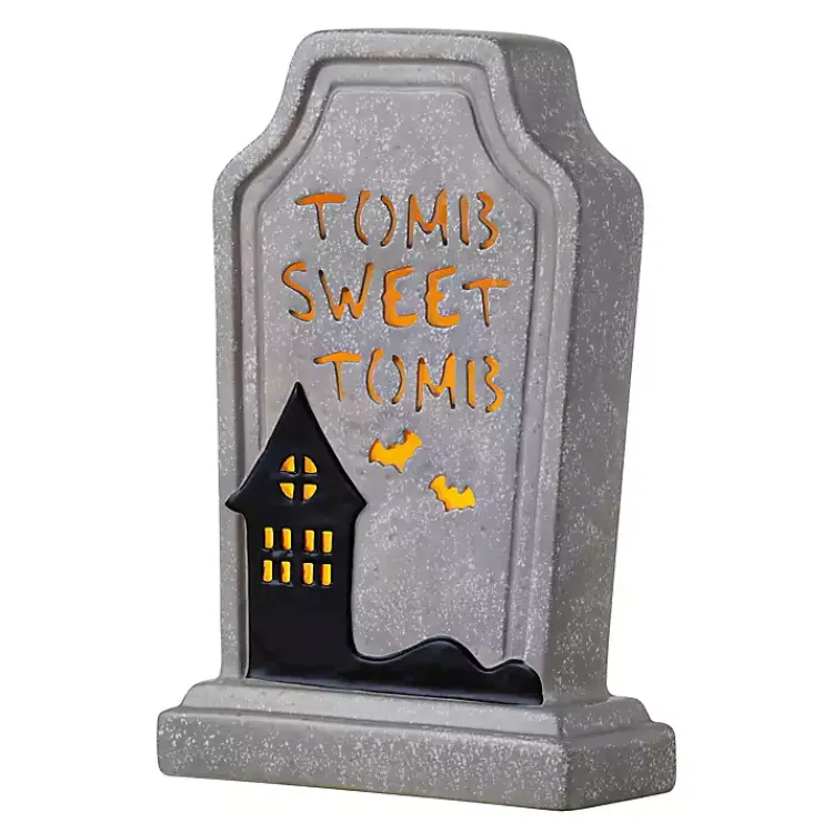 Halloween>Kirklands Home Tomb Sweet Tomb LED Decoration