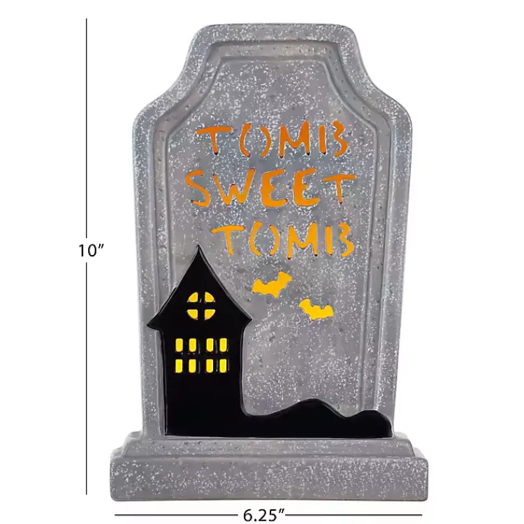 Halloween>Kirklands Home Tomb Sweet Tomb LED Decoration