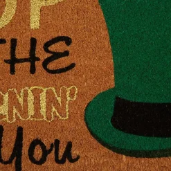 St Patricks Day Decorations>Kirklands Home Top O' the Morning to You Doormat