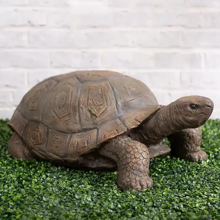 Kirklands Home Tortoise Statue Gray Clearance