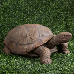 Kirklands Home Tortoise Statue Gray Clearance