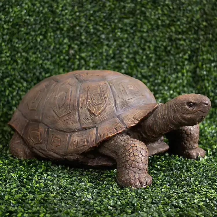 Kirklands Home Tortoise Statue Gray Clearance