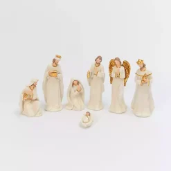 Christmas Decorations>Kirklands Home Traditional Christmas 7-pc. Nativity Set