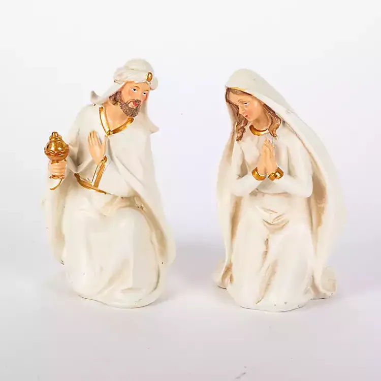 Christmas Decorations>Kirklands Home Traditional Christmas 7-pc. Nativity Set