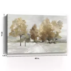 Kirklands Home Trail Under The Trees Canvas Art Print Clearance