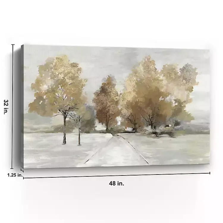 Kirklands Home Trail Under The Trees Canvas Art Print Clearance