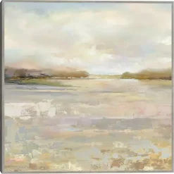 Kirklands Home Tranquil Terrain Framed Canvas Print, 35x35 in. Outlet
