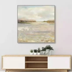 Kirklands Home Tranquil Terrain Framed Canvas Print, 35x35 in. Outlet