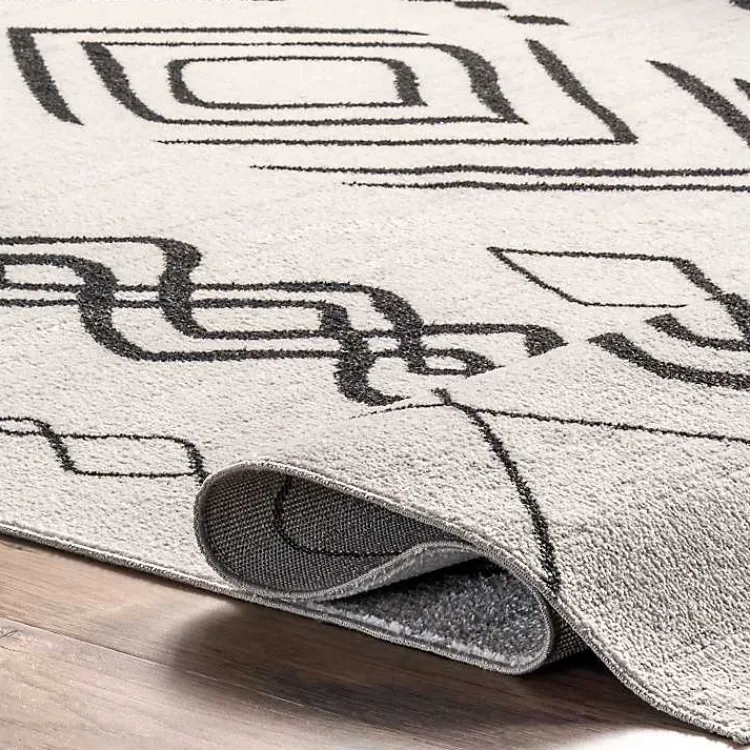 Kirklands Home Transitional Moroccan Washable Runner Hot