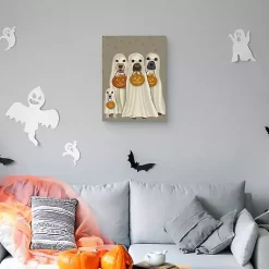Halloween>Kirklands Home Trick or Treat Dogs Canvas Art Print