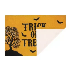 Halloween>Kirklands Home Trick or Treat Halloween Accent Rug