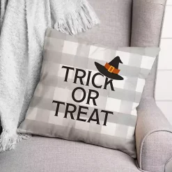 Halloween>Kirklands Home Trick or Treat Hat Pillow
