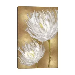 Kirklands Home Tulips on Gold Canvas Art Print Hot