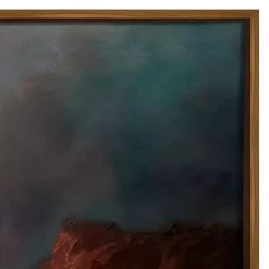 Kirklands Home Turbulent Beauty Framed Canvas Art Print Sale
