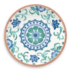 Kirklands Home Turquoise Melamine Rio Salad Plates, Set of 6 Hot