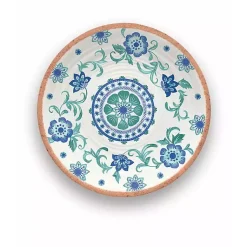 Kirklands Home Turquoise Melamine Rio Serving Platter Clearance