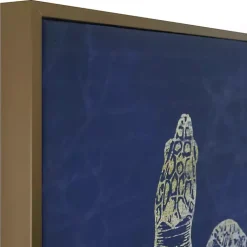Kirklands Home Turtle Sea Creature Framed Art Print