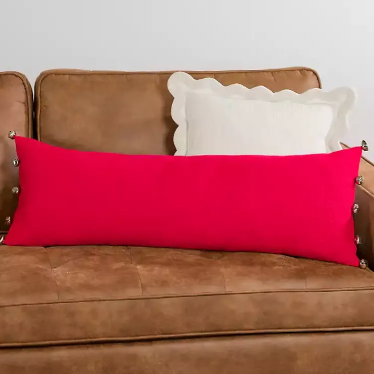 Pillows>Kirklands Home Twas the Night Before Christmas Lumbar Pillow Red