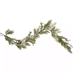 Christmas Arrangements & Garland>Kirklands Home Twig and Frosted Berry Garland