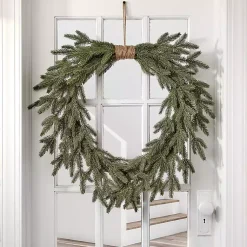 Wreaths>Kirklands Home Twine Bound Fir Branch Wreath Green