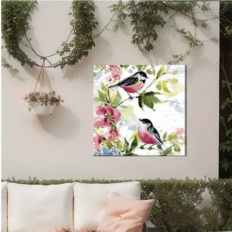 Kirklands Home Two of a Kind Outdoor Canvas Art Print Clearance