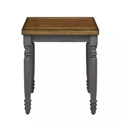 Kirklands Home Two Tone Coffee Table and End Tables, Set of 3 Gray New