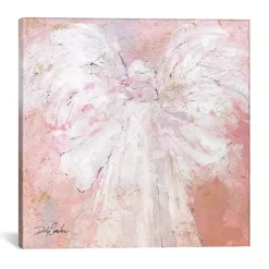 Kirklands Home Under My Wings Canvas Art Print Pink Outlet
