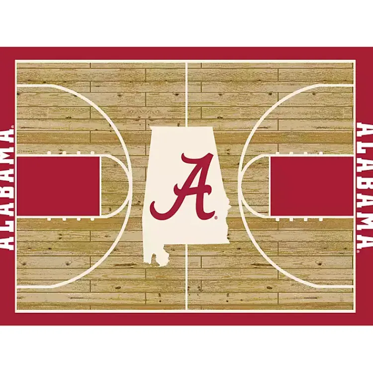 Kirklands Home University of Alabama Courtside Area Rug, 4x6 Clearance