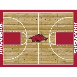 Kirklands Home University of Arkansas Courtside Area Rug, 4x6 Hot