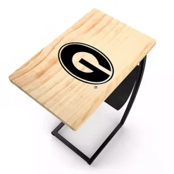 Kirklands Home University of Georgia Wood C-Table Tan Discount