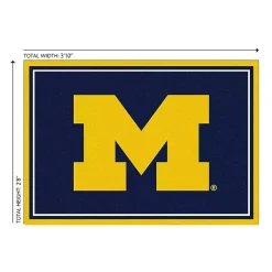 Kirklands Home University of Michigan Area Rug, 3x4 Discount