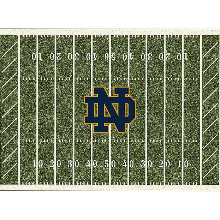 Kirklands Home University of Notre Dame Homefield Area Rug, 6x8