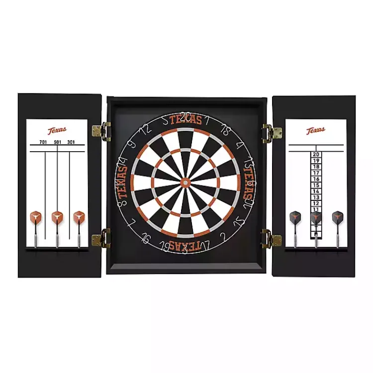 Kirklands Home University of Texas Dartboard Set Online