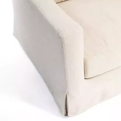Kirklands Home Upholstered Weekend Sofa Ivory Best