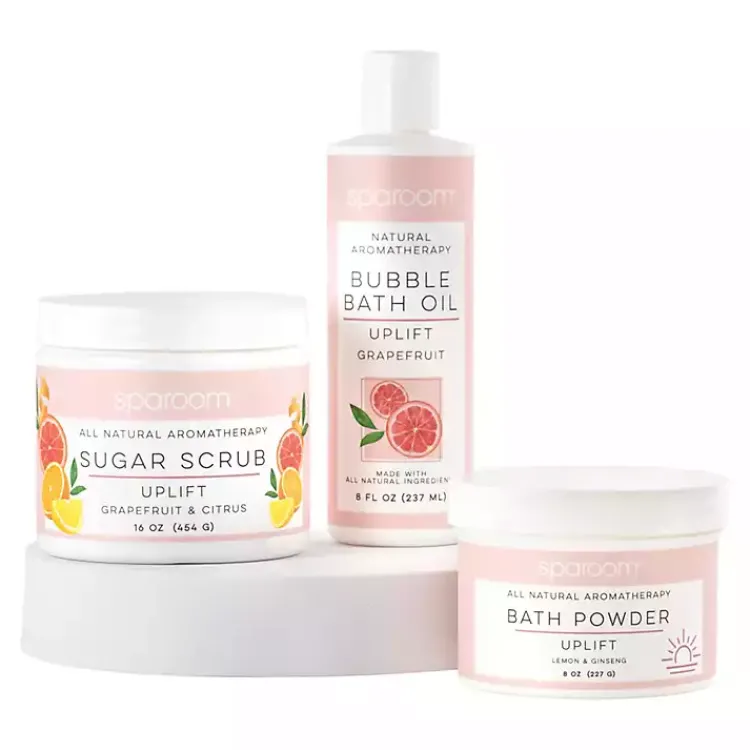 Kirklands Home Uplift Bath Bundle Gift Set Orange Online