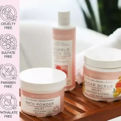 Kirklands Home Uplift Bath Bundle Gift Set Orange Online