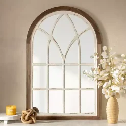 Kirklands Home Vail Two-Tone Arch Wall Mirror Hot